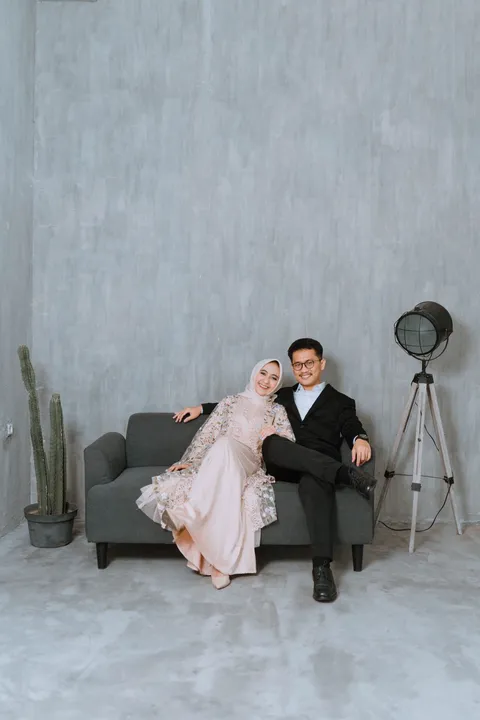 Foto sampul undangan Rizki & Almira