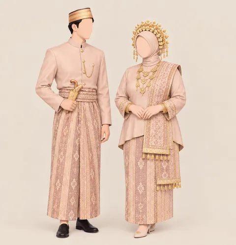 Foto sampul undangan Fiah & Akbar