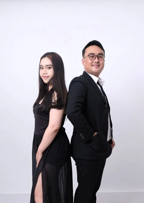 Foto sampul undangan Michael & Teta