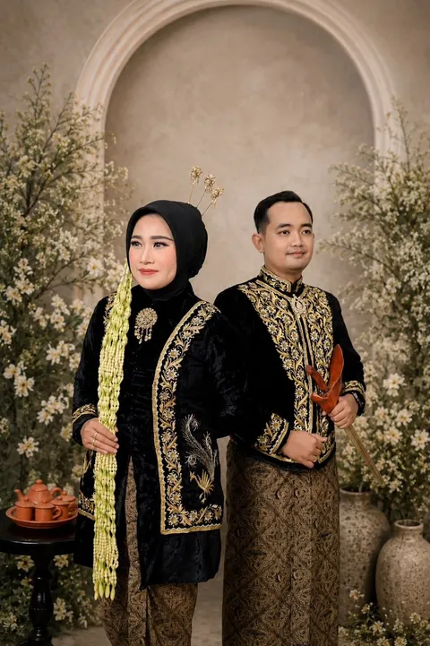 Foto sampul undangan Maulana & Arlinda