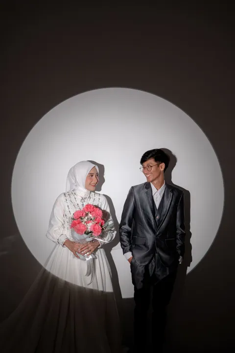 Foto sampul undangan Nanda & Fischa