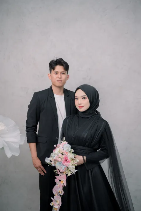 Foto sampul undangan Agung & Herma