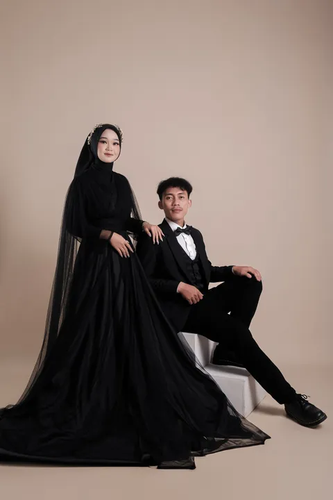 Foto sampul undangan Lingga & Aulia