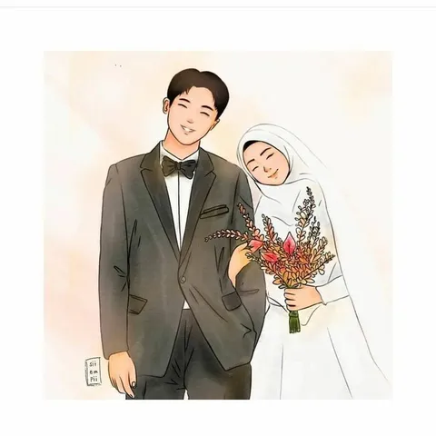 Foto sampul undangan Nikah & Aku