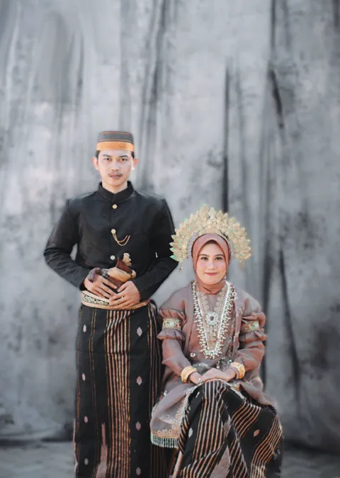 Foto sampul undangan Afif & Junita