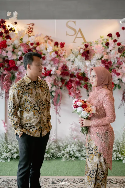 Foto sampul undangan Adam & Sofi