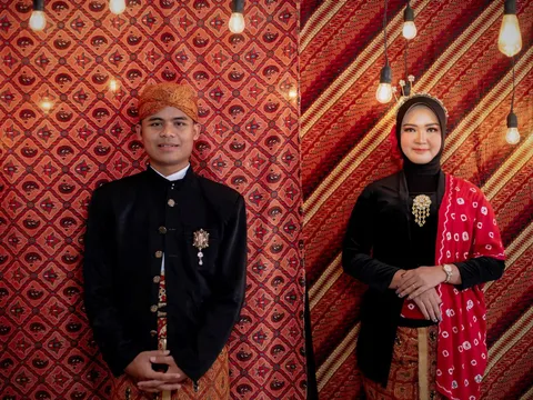 Foto sampul undangan Alif & Kartika