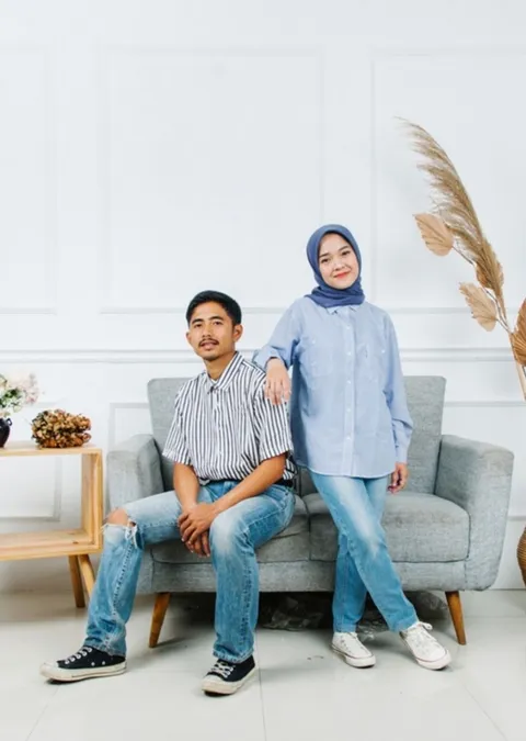 Foto sampul undangan Endah & Agisna