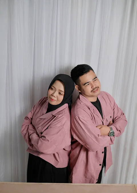 Foto sampul undangan Iyan & Rina