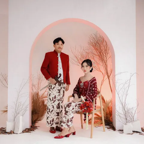 Foto sampul undangan Andre & Fadia