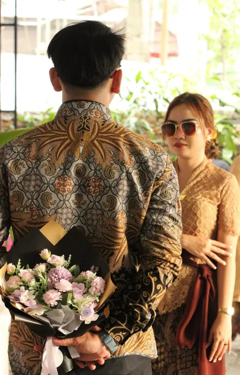 Foto sampul undangan Nanang & Indi