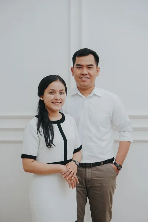 Foto sampul undangan Evinda & Febri