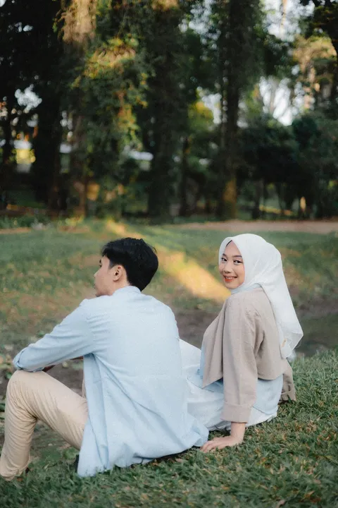 Foto sampul undangan Edo & Lisa