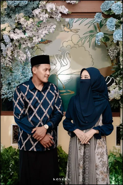 Foto sampul undangan Hilman & Ika