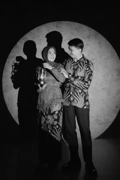 Foto sampul undangan Fifit & Rizal