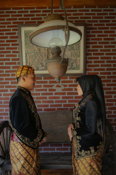 Foto sampul undangan Angga & Marina