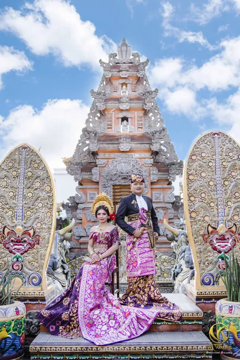 Foto sampul undangan Diah & Agus