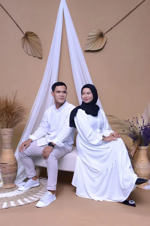 Foto sampul undangan Jefri & Santi