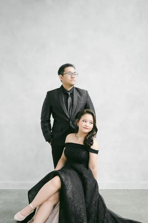 Foto sampul undangan Felice & Devan