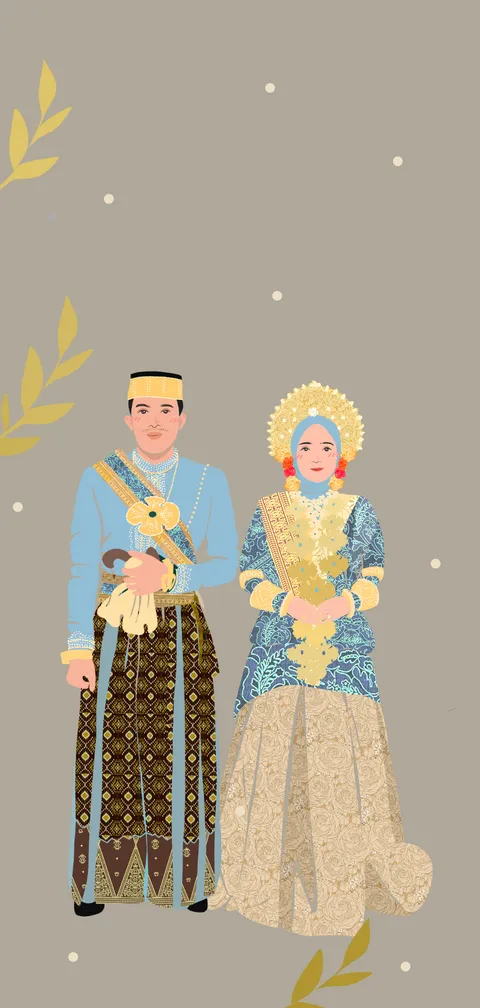 Foto sampul undangan Ira & Akbar