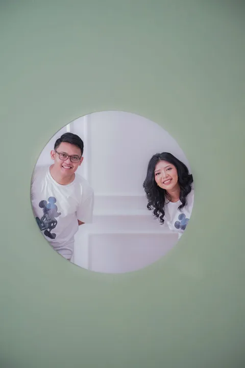 Foto sampul undangan Gracia & Chris