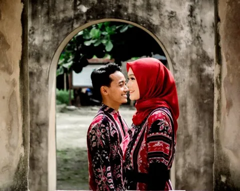 Foto sampul undangan Iib & Lina