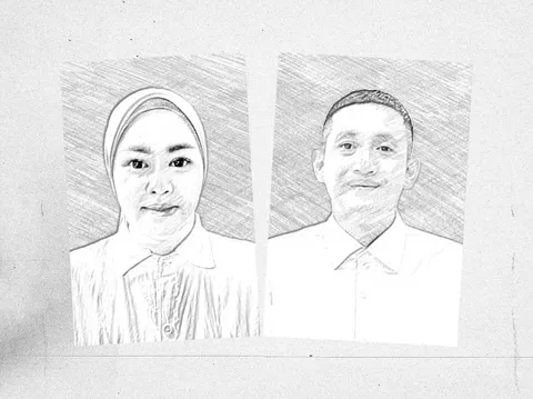 Foto sampul undangan Sendhie & Wulan