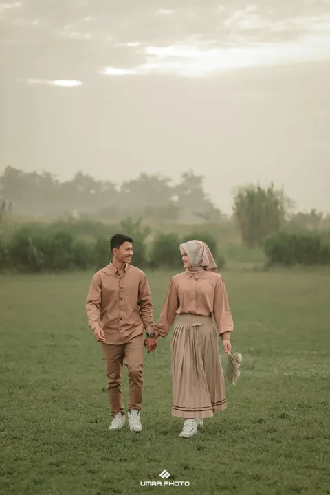 Foto sampul undangan Nanda & Wulan