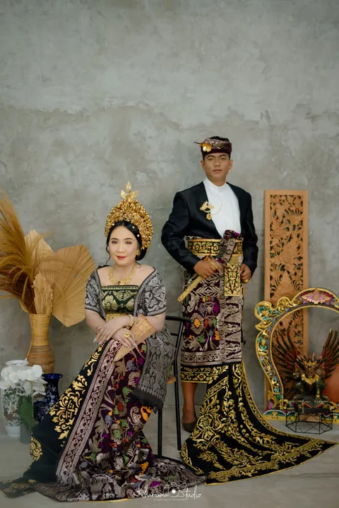 Foto sampul undangan Priska & Gunawan