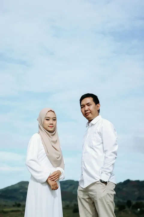 Foto sampul undangan Zul & Silmi