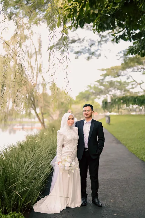 Foto sampul undangan Bima & Intan