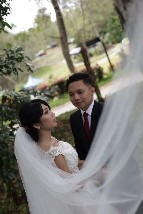 Foto sampul undangan Alvita & Palti