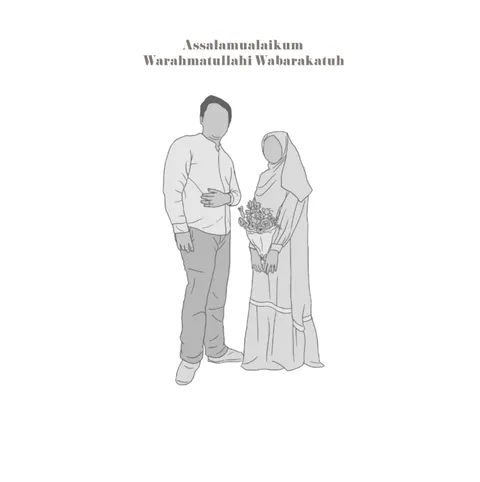 Foto sampul undangan Muhammad Thommi Ilman & Vina Noviana