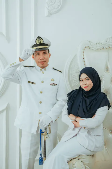 Foto sampul undangan Arfa & Ayu
