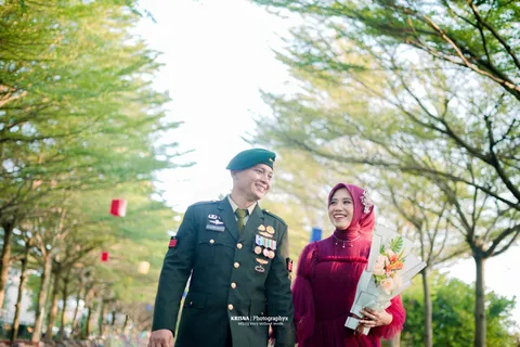 Foto sampul undangan Sinta & Rofi