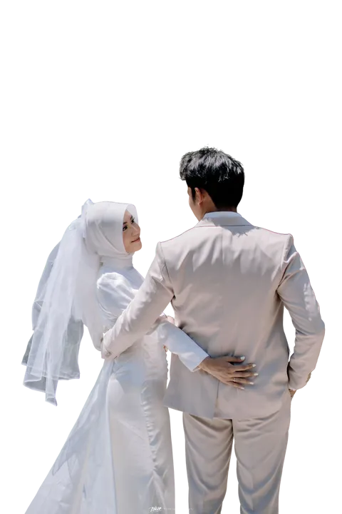 Foto sampul undangan Farid & Tasya