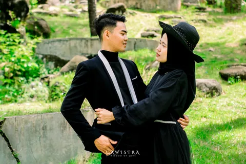 Foto sampul undangan Marwah & Riswan