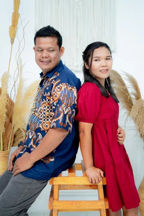 Foto sampul undangan Eva & Rico
