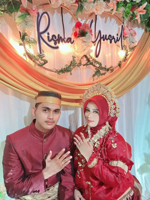 Foto sampul undangan Fitri & Dandi