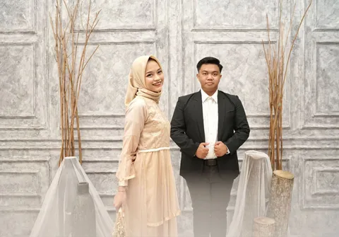 Foto sampul undangan Dita & Teguh