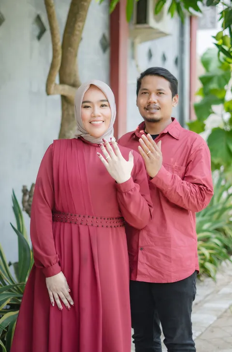 Foto sampul undangan Agung & Danniesha