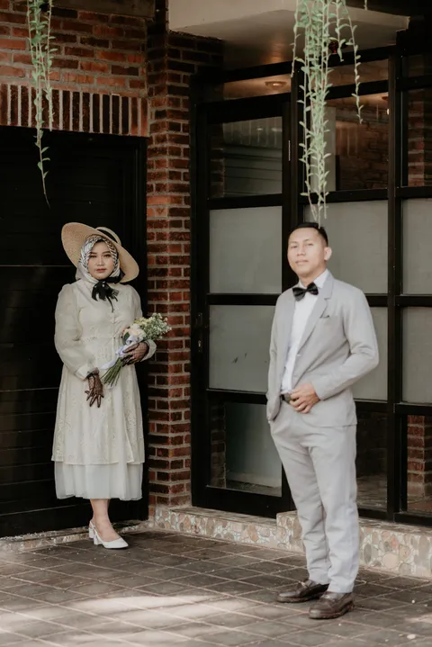 Foto sampul undangan Gusti & Henny