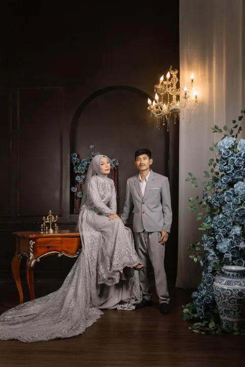 Foto sampul undangan Anna & Saiful