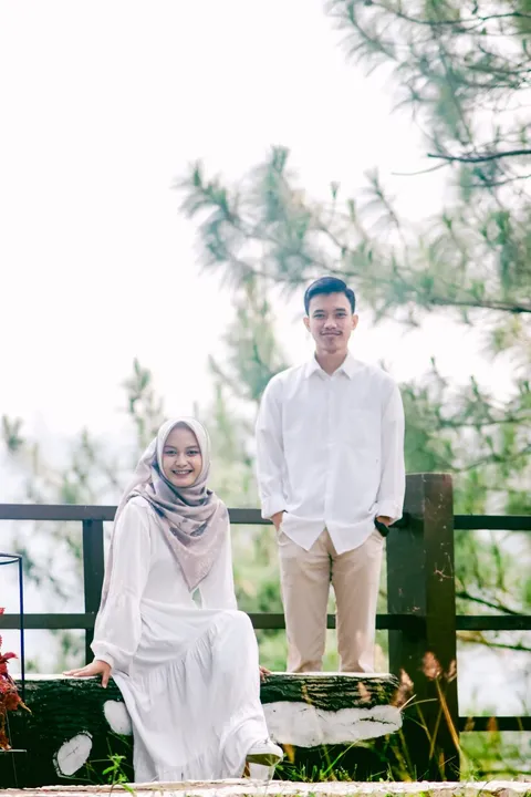 Foto sampul undangan Aghni & Gigin