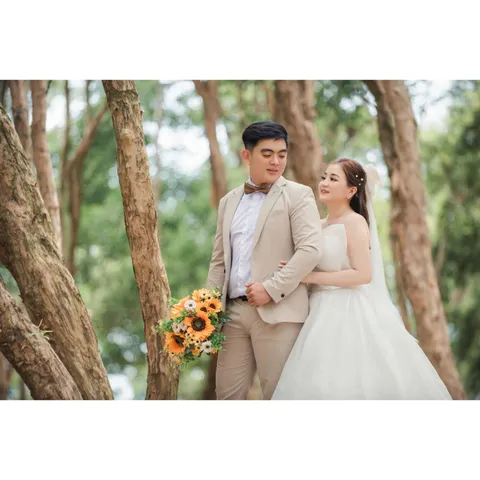 Foto sampul undangan Venny & Harris