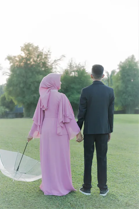 Foto sampul undangan Amieng & Lisa