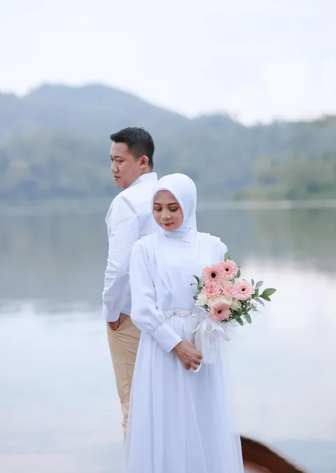 Foto sampul undangan Nisa & Andri