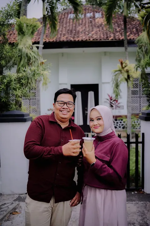 Foto sampul undangan Richo & Ayu