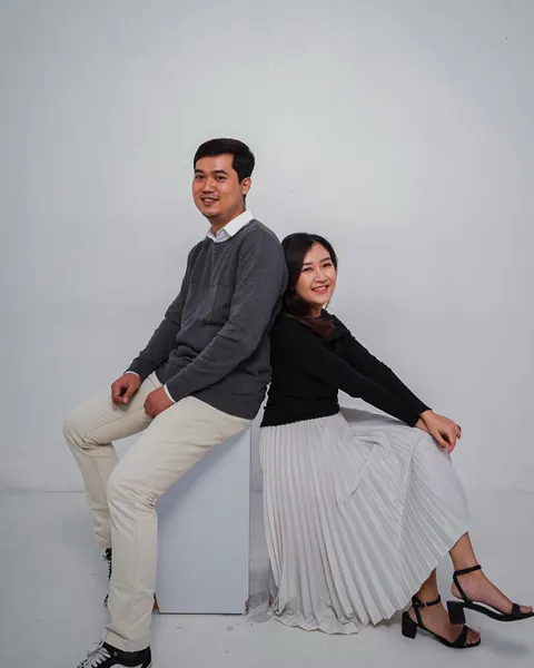 Foto sampul undangan Bachtiar & Nandya