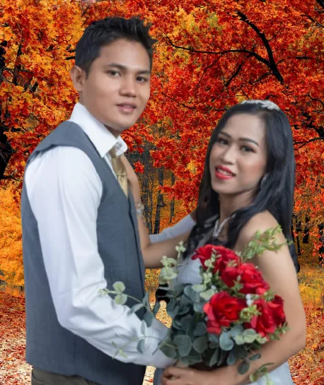 Foto sampul undangan Hendra & Fitri